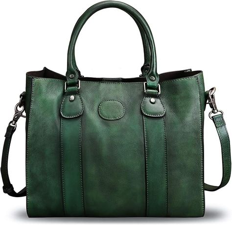 Amazon.com: Genuine Leather Satchel Purses Handbags for Women Top Handle Shoulder Bags Lady Crossbody Tote Bag (Coffee) : Clothing, Shoes & Jewelry Cottage Pillows, Christmas Package, Brown Clothing, Green Clothing, Denim Tote Bags, Denim Tote, Thanksgiving And Christmas, Brown Purses, Handbag For Women