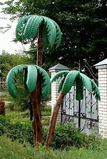 Recycled Garden Crafts, Diy Kids Playground, Tire Garden, Tire Art, Tyres Recycle, Recycled Garden, Old Tires, Backyard Playground, Diy Art Projects