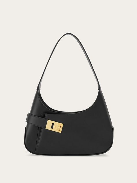 Hobo shoulder bag (M) - Handbags - Women - Salvatore Ferragamo AU Ferragamo Bag, Salvatore Ferragamo Bags, Girly Bags, Hobo Shoulder Bag, Pretty Bags, Blue Bags, Hobo Bag, Shoulder Bag Women, Salvatore Ferragamo