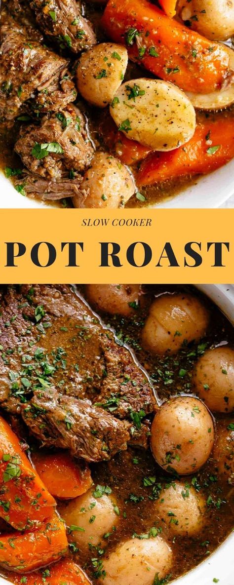 15 of the Best Pot Roast Recipes Best Pot Roast Recipes, Sunday Pot Roast, The Best Pot Roast, Delicious Pot Roast, Roast Slow Cooker, Slow Cooker Pot Roast Recipes, Delish Dinners, Slow Cooker Pot Roast, Best Pot Roast