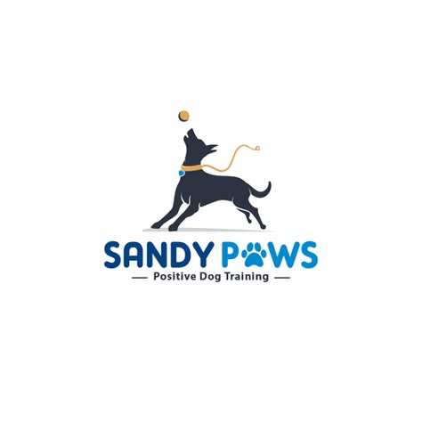 Sophisticated and fun logo for positive dog trainers! Logo Dog Logo Design Ideas Creative, Dog Trainer Logo, Dog Training Logo, Dog Logos Ideas, Dog Logos, Dog Log, Dog Logo Design, Fun Logo, Positive Dog Training