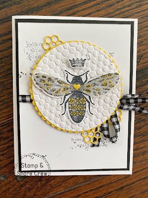 Queen Bee Stampin Up 2023, Stampin Up Queen Bee, Bee Stamp, Bee Cards, The Hive, Themed Crafts, Stamping Ideas, Stamping Up Cards, Bee Theme