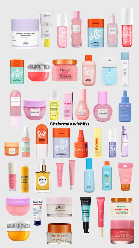 This is only for skincare Christmas List Ideas Skincare, Skincare To Ask For Christmas, What Skincare Products Do I Need, Skincare For 12 Yrs Old, Skincare Products For Teens, Natural Remedies For Hives, Eminem Daughter, Good Skincare Products, Skincare List