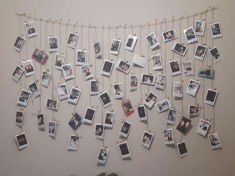 Picture Rope Wall Photo Displays, Mini Clothespin Picture Display, Clothes Pin Picture Frame, Pictures On Twine Clothespins, Twine Hanging Pictures, Twine Photo Display Clothespins, Twine And Clothes Pins Photo Displays, Twine Picture Display, Twine Photo Display