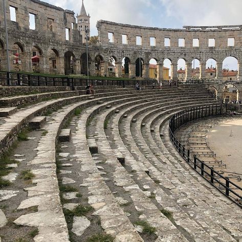 The city of Pula and well known Roman Amphitheatre... Discover the old part of the city of Pula and travel back to the Ancient Roman Empire... Roman Amphitheatre, Ancient Roman Empire, Roman Culture, Pula Croatia, Croatia Travel Guide, Croatia Travel, Ancient Romans, Roman Empire, Bosnia And Herzegovina