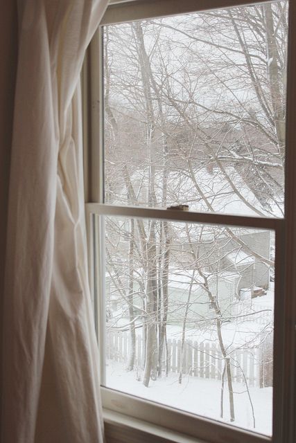 I Love Window Shots! They Look So Nice To Stand By And Look Out Of. Snow Outside, An Open Window, Winter Cottage, I Love Winter, Looking Out The Window, Winter Love, Winter Beauty, Window View, Snowy Day