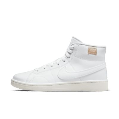 Nike Court Royale 2 Mid, Nike Court Royale, Nike Blazers, Mommy Outfits, Medium Cut, White High Tops, Womens Tennis Shoes, Black And White Sneakers, Trainers Fashion