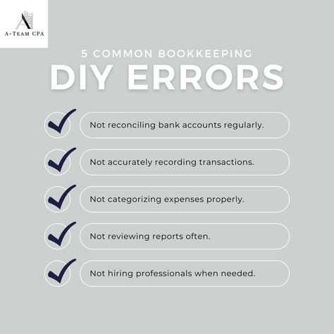 #Bookkeeping DIY Errors Bookkeeping Marketing Ideas, Accounting Education, Business Bookkeeping, Small Business Bookkeeping, Instagram Branding Design, Bookkeeping Business, Bookkeeping Services, Instagram Branding, Mgmt