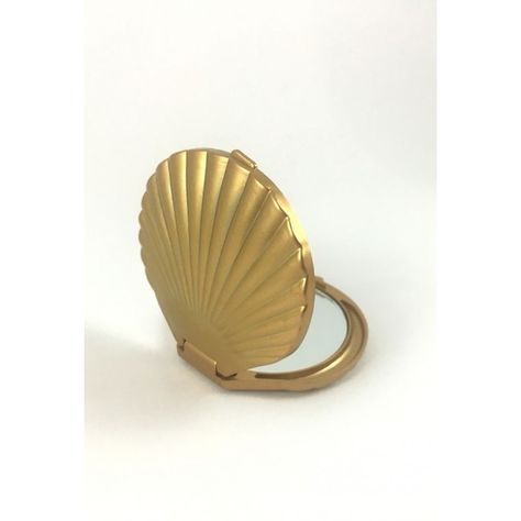 Compact Mirror Mermaid Vanity Seashell Compact Mirror in Gold... ($8.99) ❤ liked on Polyvore featuring beauty products and beauty accessories Mermaid Vanity, Compact Mirror, Beauty Accessories, Sea Shells, Beauty Products, Mermaid, Vanity, Shoe Bag, Independent Design