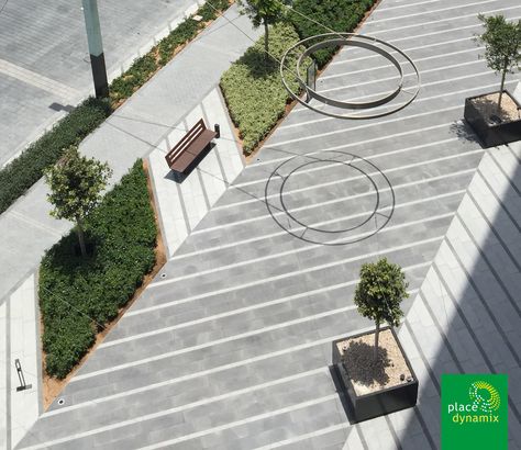 Citywalk Dubai, Islamic Landscape, City Walk Dubai, Streetscape Design, Paving Pattern, Commercial Landscape, Paving Design, Pathway Landscaping, Urban Landscape Design