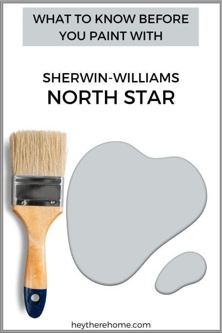 Blue gray paint is a great way to add a calm and relaxing feeling to your space. Find out if Sherwin Williams North Star (SW 6246) is the right choice. Sw Mindful Gray, Sherwin Williams Mindful Gray, Grey Painted Rooms, Bedroom Paint Colors Grey, Grey Boys Rooms, Mindful Gray Sherwin Williams, Neutral Wall Colors, Gray Bedroom Walls, Sherwin Williams Gray