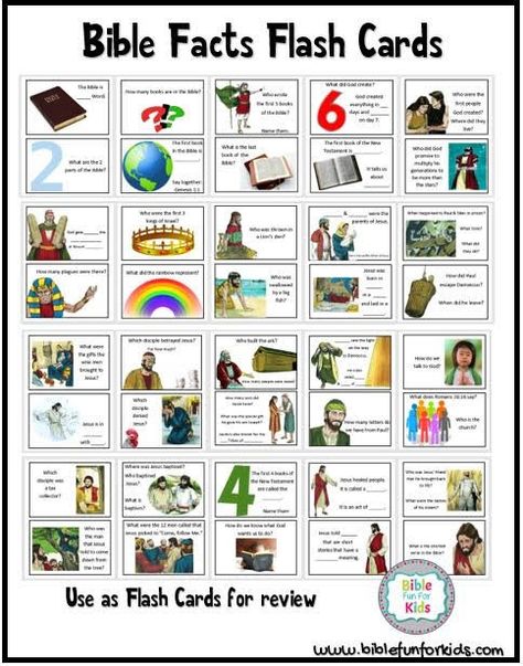 Bible Fun For Kids: Bible Facts Flash Cards Bible Board Games Free Printable, Who Am I Bible Characters Game, Bible Study Kids Activities, Bible Basics For Kids, Free Bible Images, Sunday School Games, Bible Activities For Kids, Sunday School Kids, Preschool Bible