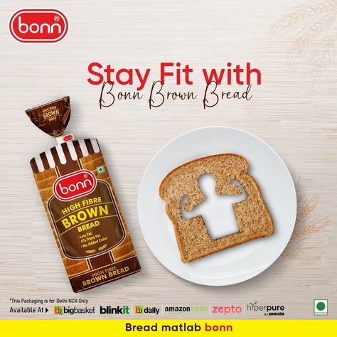 Our brown bread is more than just a healthy option, it's a delicious one too. Bread Advertising, Math Clock, Creative Advertisement, Advertisement Banner, Product Advertisement, Copywriting Ads, Grocery Ads, Bread Ideas, Bread Designs