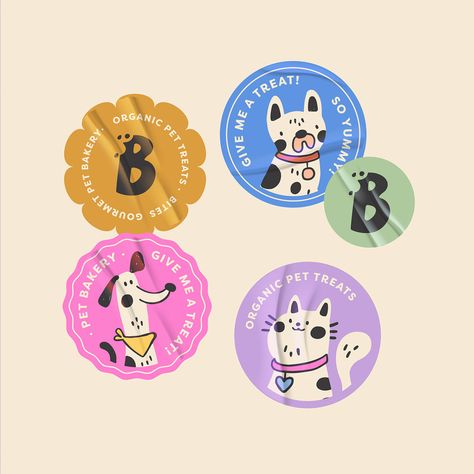 B I T E S no Behance Pet Logo Branding, Pet Doodles, Dog Graphic Design, Dog Brands, Playful Packaging, Dog Treat Packaging, Pet Food Packaging, Pet Shop Logo, Pet Branding