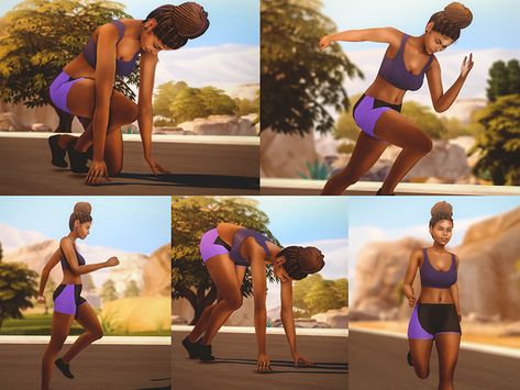 Some running poses for your Sims 4 game. I hope you enjoy! Found in TSR Category 'Sims 4 Poses' Sims 4 Running Poses, Running Pose, Ts4 Poses, Sims Stories, 4 Poses, Sims 4 Family, Running Team, Sibling Poses, Sims 4 Body Mods