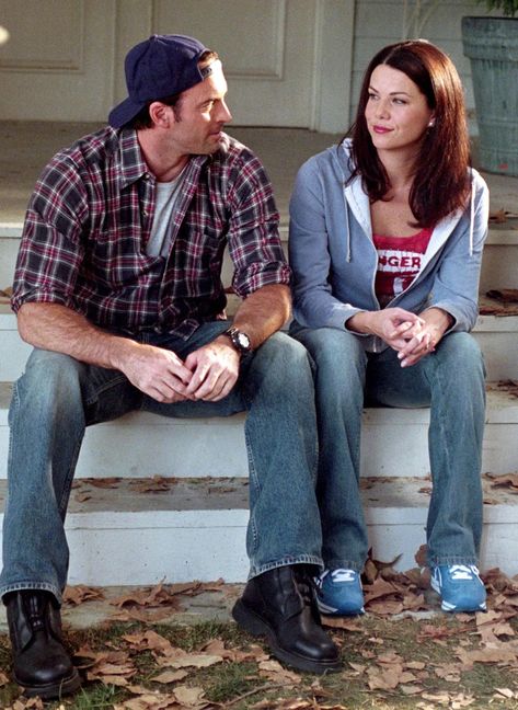 15 Things You Never Noticed About Gilmore Girls | Glamour Gilmore Girls Reunion, Luke Lorelai, Luke And Lorelai, Amy Sherman Palladino, Scott Patterson, Gilmore Girls Outfits, Gilmore Girls Aesthetic, Team Logan, Oy With The Poodles Already