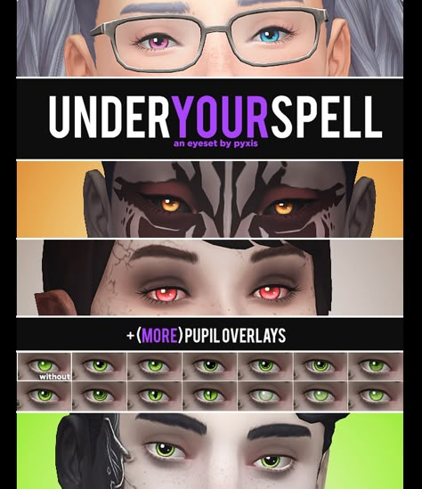 Sims4 Skin, Sims 4 Eyes, Ts4 Makeup, Cc Eyes, Vampire Eyes, Sims 4 Cc Eyes, The Sims 4 Pc, Skin Details, Sims 4 Game Mods