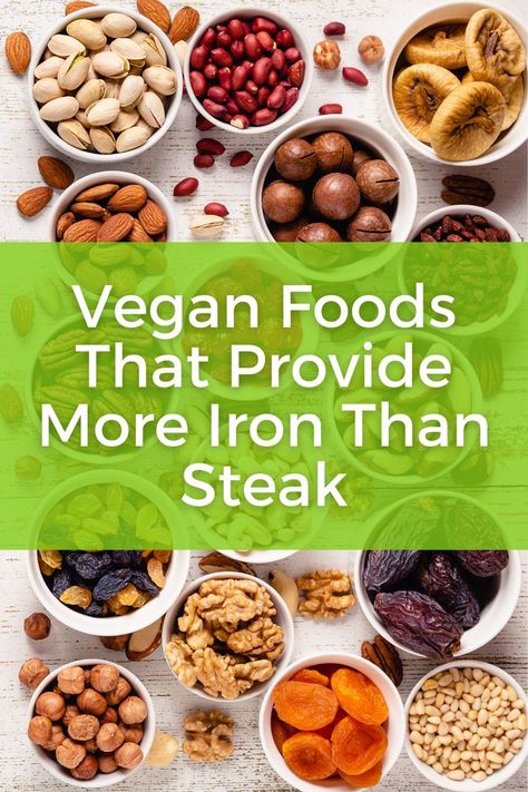 Worried that your vegan diet might not meet your family's iron needs? Join me as I dive into the surprising world of plant-based iron sources. Discover a list of vegan foods that pack more iron than a steak, from black beans to cocoa powder! Explore exciting research findings and learn how these alternatives can keep your family well-nourished. Enhance your understanding of iron sources in a vegan diet and feel confident in your family's nutrition. #veganironrichfoods #plantbasednutrition High Iron Plant Based Recipes, High Iron Vegan Foods, Iron Packed Meals, Vegan High Iron Recipes, High Iron Vegetarian Recipes, High Iron Meals Recipes, Iron Rich Plant Based Recipes, Iron Rich Vegan Foods, Iron Rich Foods Recipes