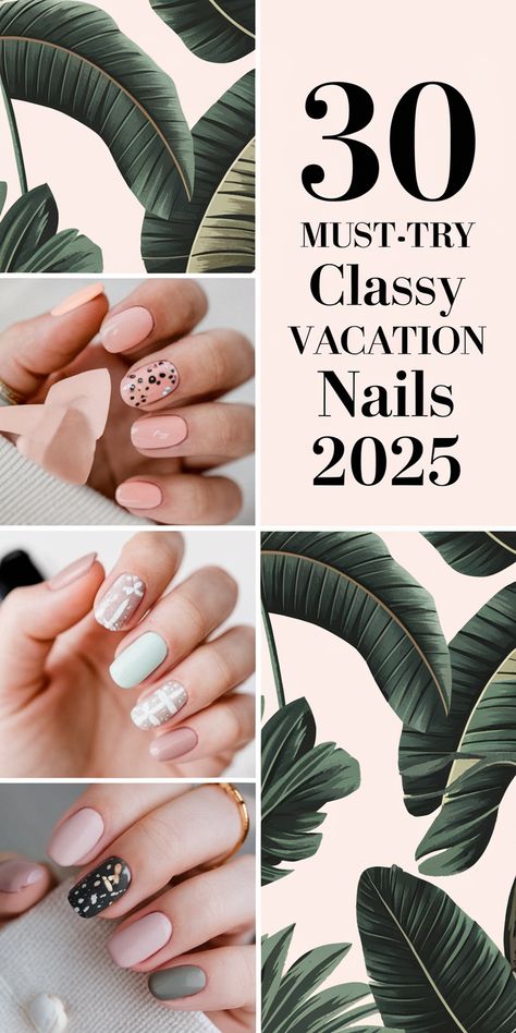 Classy vacation nails 2025 bring elegance with white, pink, and red hues. Opt for short or long almond shape, square, or coffin designs with gel or acrylic finishes. French tips, chrome shine, and ombre effects create trendy yet simple ideas. Blue and cute nail details enhance the look. Even your toes can match with stylish shades for a perfect travel-ready manicure. Classy Vacation Nails, French Tips Chrome, Nail Details, Gel Ideas, Nails 2025, Long Almond, Vacation Nails, Almond Shape, Ombre Effect