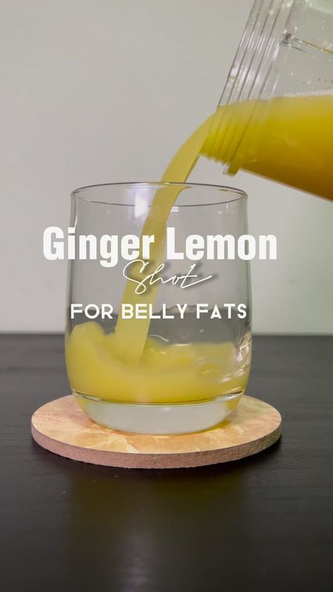 Ginger Lemon Shot 🫚🍋 #juicedetox #juice #HealthyRecipes #ginger #lemon #turmericpowder #shots #reels2023 #reelsvideo #reelsfb #facebookreels #reelsviral #HealthyRecipes #healthyeating #healthyeating #fatburner #bellyfatloss | Taste EAT | Taste EAT · Original audio Detoxification Drinks, Ginger Lemon Juice, Herb Medicine, Homemade Protein Powder, Ginger Shot Recipe, Lemon Shots, Detox Shakes, Flat Belly Smoothie, Ginger Shot