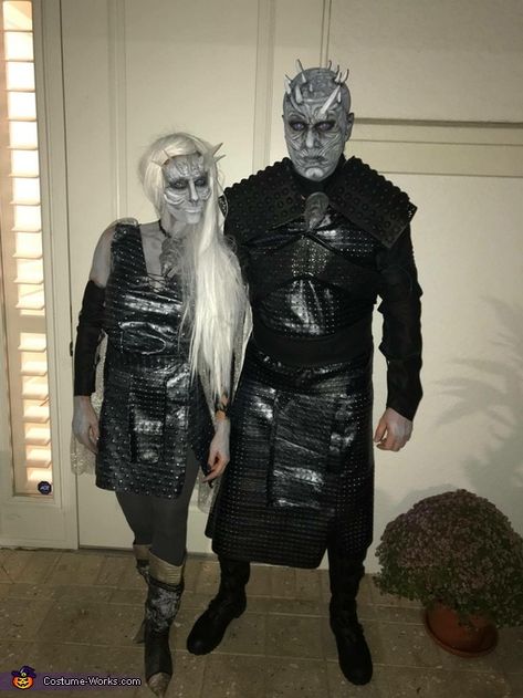 Game Of Thrones Couples Costumes, Game Of Thrones Halloween, Halloween Costume Game, 2017 Halloween Costumes, Diy Group Halloween Costumes, Game Of Thrones Costumes, Bald Cap, Liquid Latex