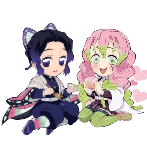 Demon Slayer Chibi Official Art, Kny Png, Chibi Kny, Demon Art, Cute Characters, Slayer Anime, Anime Demon, Anime Chibi, Anime Fanart