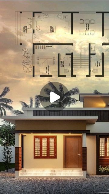 Sitout Designs Kerala, Sitout Designs, Elevation Plan, Home Exterior, Budget Home, Dining Kitchen, Design Lab, Kochi, Dining And Kitchen