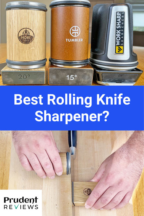 Best Rolling Knife Sharpener? Horl 2 vs. Tumbler vs. Work Sharp Best Knife Sharpener, Knife Sharpeners, Test Results, Knife Sharpener, Popular Brands, Sharpeners, Knife Sharpening, Christmas 2020, Kitchen Knives