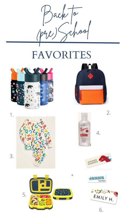 Preschool List Of Supplies, Preschool School Supplies, Pre K Must Haves, Preschool Must Haves, Kindergarten Must Haves, Preschool List, Preschool Essentials, Preschool Supply List, Daycare Supplies