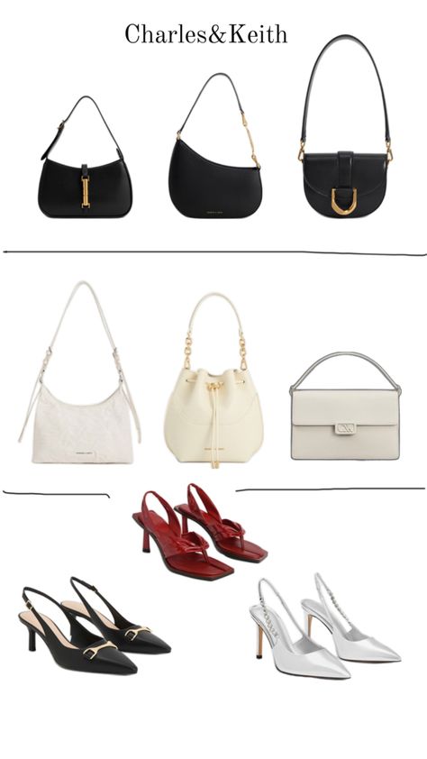 C&K bag shoe Charles And Keith Shoes, Charles And Keith Bags, Charles And Keith, Charles Keith, Bags Shoes, Unique Style