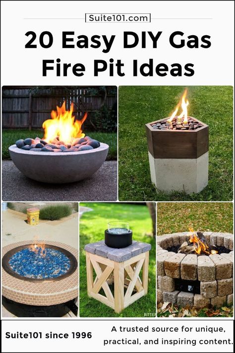 20 DIY Gas Fire Pit Ideas: How to Build Your Own Diy Propane Fire Pit Ideas, Diy Outdoor Propane Fire Pit, How To Make A Propane Fire Pit Table, Diy Natural Gas Fire Pit, Diy Natural Gas Fire Table, Diy Propane Fire Pit, Diy Gas Fire Pit, Outdoor Evening, Natural Gas Fire Pit