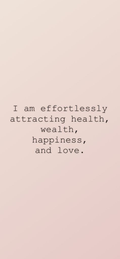 I am effortlessly attracting health, wealth, happiness, and love. From the I am app: https://iamaffirmations.app/download I Am Happy Aesthetic, Good Social Life Aesthetic, Health And Wealth Aesthetic, Food Affirmations, I Am Happy And Healthy, Health Is Wealth Aesthetic, I Am The Prize, Vision Board Wealth, Healthy Is Wealth