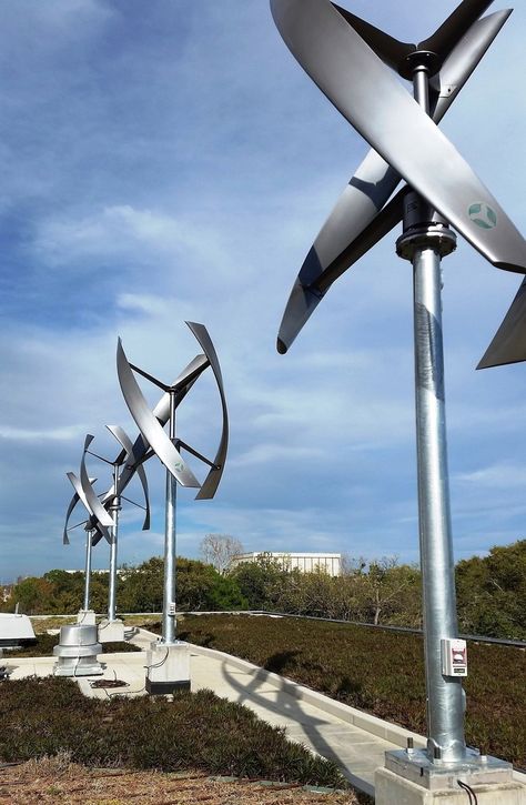 Small wind turbines in Ohio are the next big thing, says Department of Energy (photos) | cleveland.com Tesla Turbine, Vertical Wind Turbine, Vertical Axis Wind Turbine, Small Wind Turbine, Wind Power Generator, Wind Turbine Generator, Alternative Energy Sources, Wind Generator, Wind Turbines