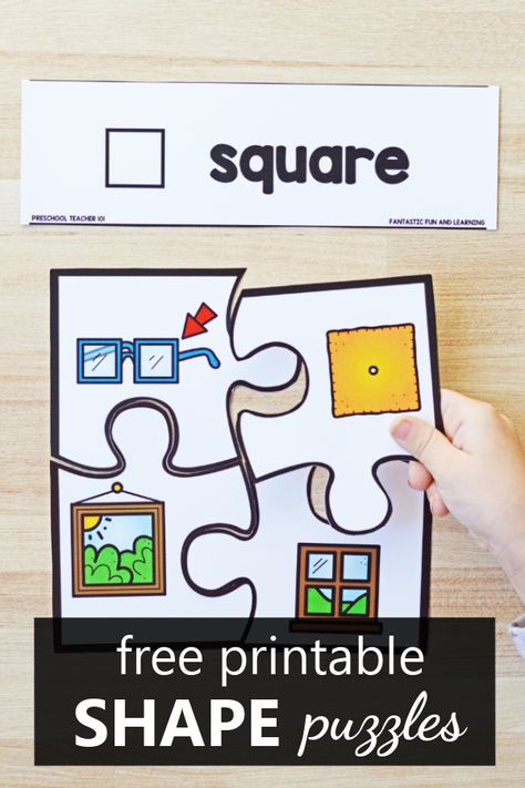 Dinosaur Counting, Kindergarten Geometry, 2d Shapes Activities, Puzzles Printable, Shape Activities Preschool, Reggio Classroom, Photo Shape, Printable Shapes, English Skills