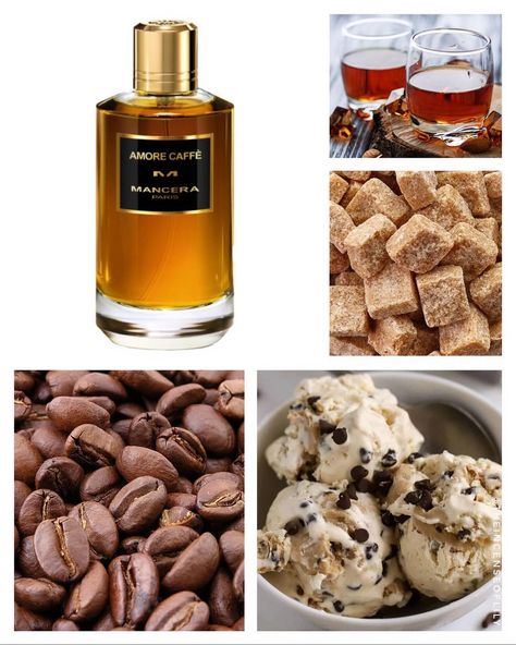 Mancera Amore Caffe, Vanilla Ice Cream Perfume, Ambergris Perfume, Mancera Perfume, Coffee Perfume, Vanilla Woods, Perfume Notes, Fragrance Lab, Fragrances Perfume Woman