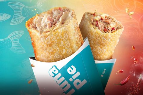 Satisfy your cravings this season with Jollibee’s Tuna Pie! Tuna Pie Jollibee, Tuna Pie, Fish Snacks, Fried Rice Recipe, Adobo, Brewing Tea, Hot Tea, What To Cook, The Spot