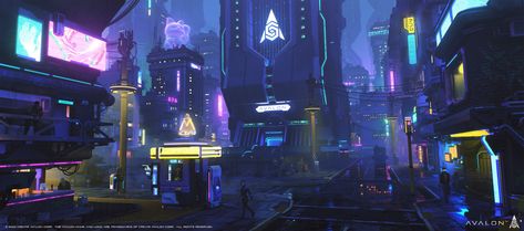 Cyberpunk City Concept Art, Cyberpunk Architecture, Cyberpunk Building, Cyberpunk World, Sci Fi Building, Design Exploration, Sci Fi Landscape, Cyberpunk Aesthetic, Cyberpunk City