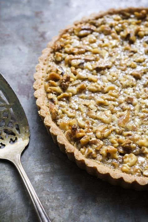 Walnut Tart Recipe, French Tarts, Walnut Tart, Milk Street Recipes, Galette Recipes, Street Recipes, French Tart, Galette Recipe, Milk Street