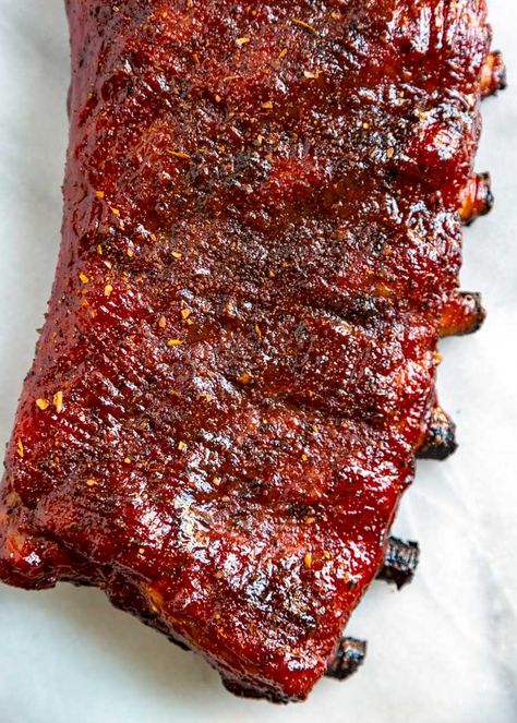 St Louis Ribs Recipe, Saint Louis Ribs, Ribs Recipe Oven, St Louis Style Ribs, Rib Rub Recipe, Pork Ribs Grilled, Country Ribs, Barbecue Pork Ribs, Ribs In Oven