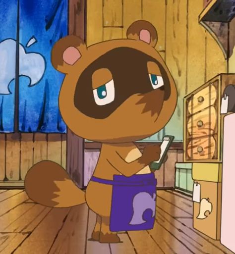 #animalcrossingmovie Timmy And Tommy Nook, Nook Wallpaper, Animal Crossing Movie, Timmy And Tommy, Animal Crossing Tom Nook, Tom Nook, Nap Pillow, School Simulator, Sakura School