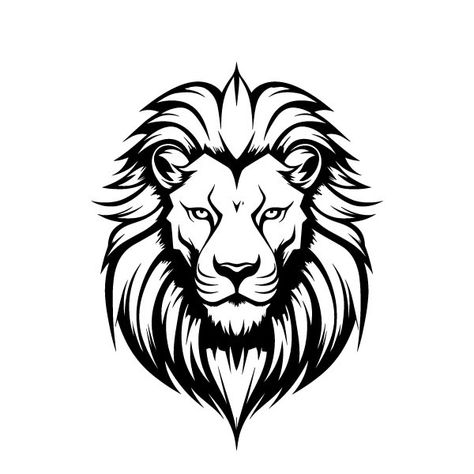 Lion-Face-svg Face Svg Free, Lion Totem, Dark Roses Tattoo, Lion Png, Dark Roses, Lion Svg, Lioness Tattoo, Roses Tattoo, Chore Charts