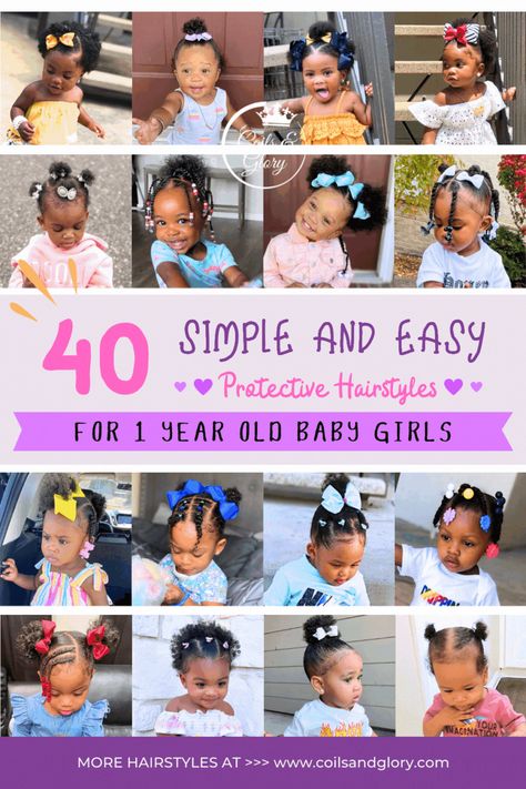 Styling Baby Girl Hair, Easy Hairstyles For Baby Girl Hair, Baby Hair Styles Black, 8 Month Old Hair Styles Girl Black, 6 Month Hair Styles Baby Girl, Babies Hairstyles Girl Black, Hairstyles For 1 Year Baby Girl Black Braids, Cute Baby Hairstyles 1 Year, 9 Month Old Baby Hairstyles