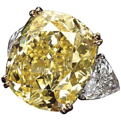 GIA Certified 3 Carat Fancy Intense Yellow Cushion Cut Diamond Ring For Sale at 1stDibs Graff Yellow Diamond Ring, Fancy Yellow Diamond Ring, Radiant Diamond Rings, Cushion Diamond Ring, Yellow Cushion, Yellow Diamonds Engagement, Cushion Cut Diamond Ring, Yellow Diamond Engagement Ring, Art Investment