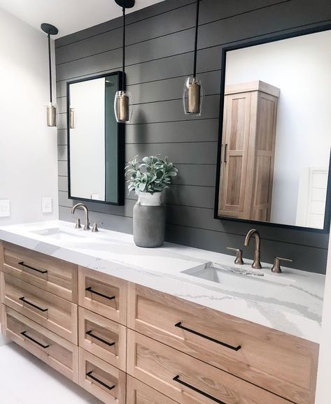 🌿🌿🌿 Can we talk about this inspo bathroom @chelseaveurinkdesign shared? It is such subtle moody goals! But my real question is about… | Instagram New House Bathroom, Minimalist Kids, Master Bath Remodel, Bathroom Remodel Designs, Boys Bathroom, Basement Bathroom, Bathroom Inspiration Decor, Home Inspo, Upstairs Bathrooms