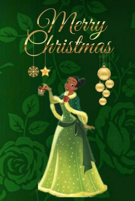 Princess And The Frog Christmas, Frog Christmas, Tiana And Naveen, Princesses Disney, Frog Wallpaper, Christmas Disney, Christmas Musical, Disney Background, Princess Pictures