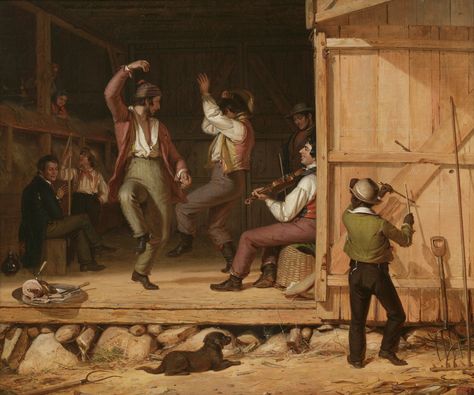 Dance of the Haymakers (Music is Contagious) by William Sydney Mount American Folk Music, Usa Country, Dance Paintings, Music Piano, Art Ancien, Concert Festival, American Painting, Oil Painting Reproductions, Art Programs