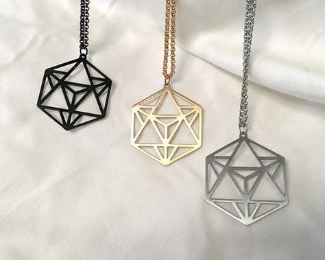 Merkaba Necklace Merkaba Necklace, Shadow Casting, Orthographic Projection, Star Tetrahedron, Book Log, Geometric Lighting, Geometric Jewelry, Sacred Geometry, Metal Chain