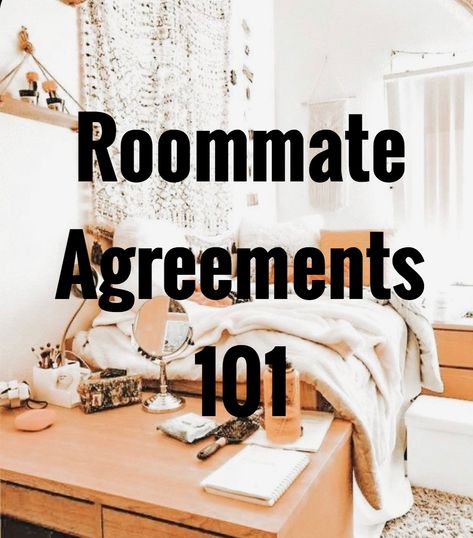 Roommate Hacks, Roommate Decor Ideas, College Roommate Questions, Questions To Ask Potential Roommate, Roommate Organization, House Rules For Roommates, Roommates Aesthetic, College Roommate Agreement, Roommate Rules