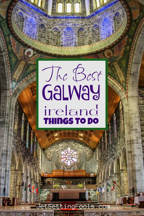 Deciding how many days to spend in Galway is not an easy task. Boasting an array of exciting activities and nearby attractions, Galway makes a great base for exploring the region. In our opinion, visitors need 2 days in Galway – at a minimum – in order to truly experience the absolute best of Galway. With our tips, visitors should have no problem creating a 2-Day Itinerary for Galway. We also provide a sample Galway Itinerary for 1 to 4 days for all the Best Things To Do in Galway! Things To Do Galway Ireland, What To Do In Galway Ireland, Galway Ireland Things To Do In, Galway Itinerary, Irish Vacation, Ireland Road Trip, Galway City, Ireland Travel Guide, Ireland Trip