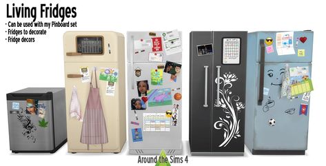 Around the Sims - Around the Sims 4 | Living Fridges Unaminated... Samsung Smart Fridge, Around The Sims 4, Smart Fridge, Sims Building, Sims 4 Mods Clothes, Sims 4 Build, Cc Sims, Cc Finds, Sims 4 Custom Content